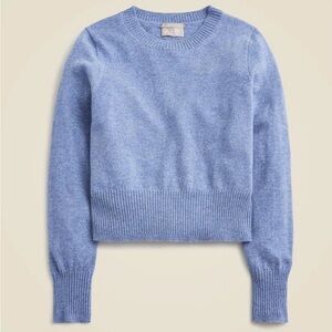 J. Crew Cashmere Shrunken Crewneck Sweater